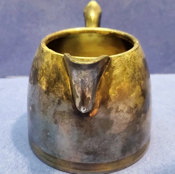 Camille International & WR Silverplate Teapot & Creamer Vintage Tea Service Set - Picture 9 of 12